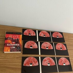 STEVE BARRY 2007 HOUSE AUDIO - THE ALEXANDRIA LINK NOVEL AUDIOBOOK 14DISC SET
